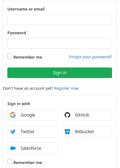 Autenticacion de Gitlab